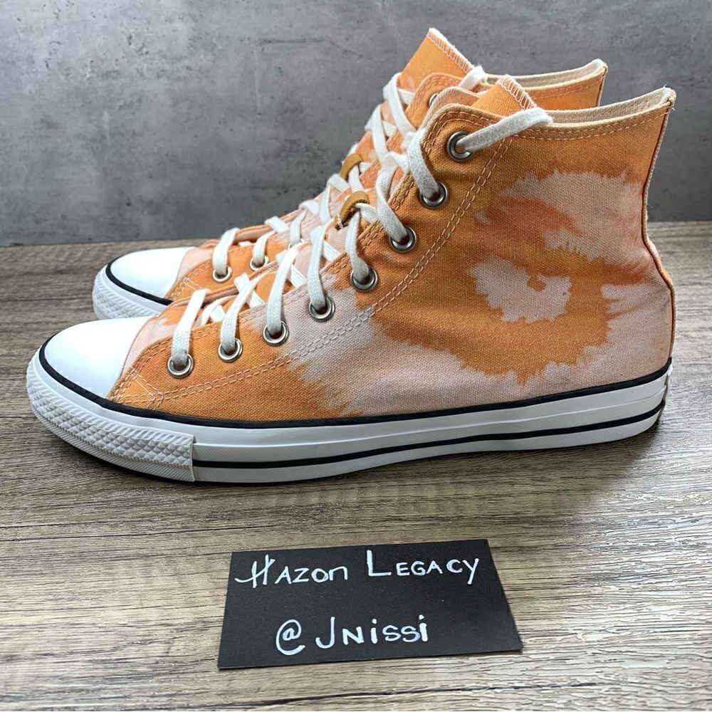 Converse
Chuck Taylor All Star~Women’s~Tie Dye Orange~Canvas Sneakers~Size 11.5‎